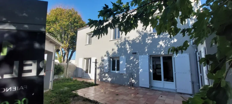 Surélévation d’une maison à Lagord