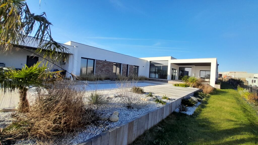 Construction d’une maison contemporaine en Charente-Maritime